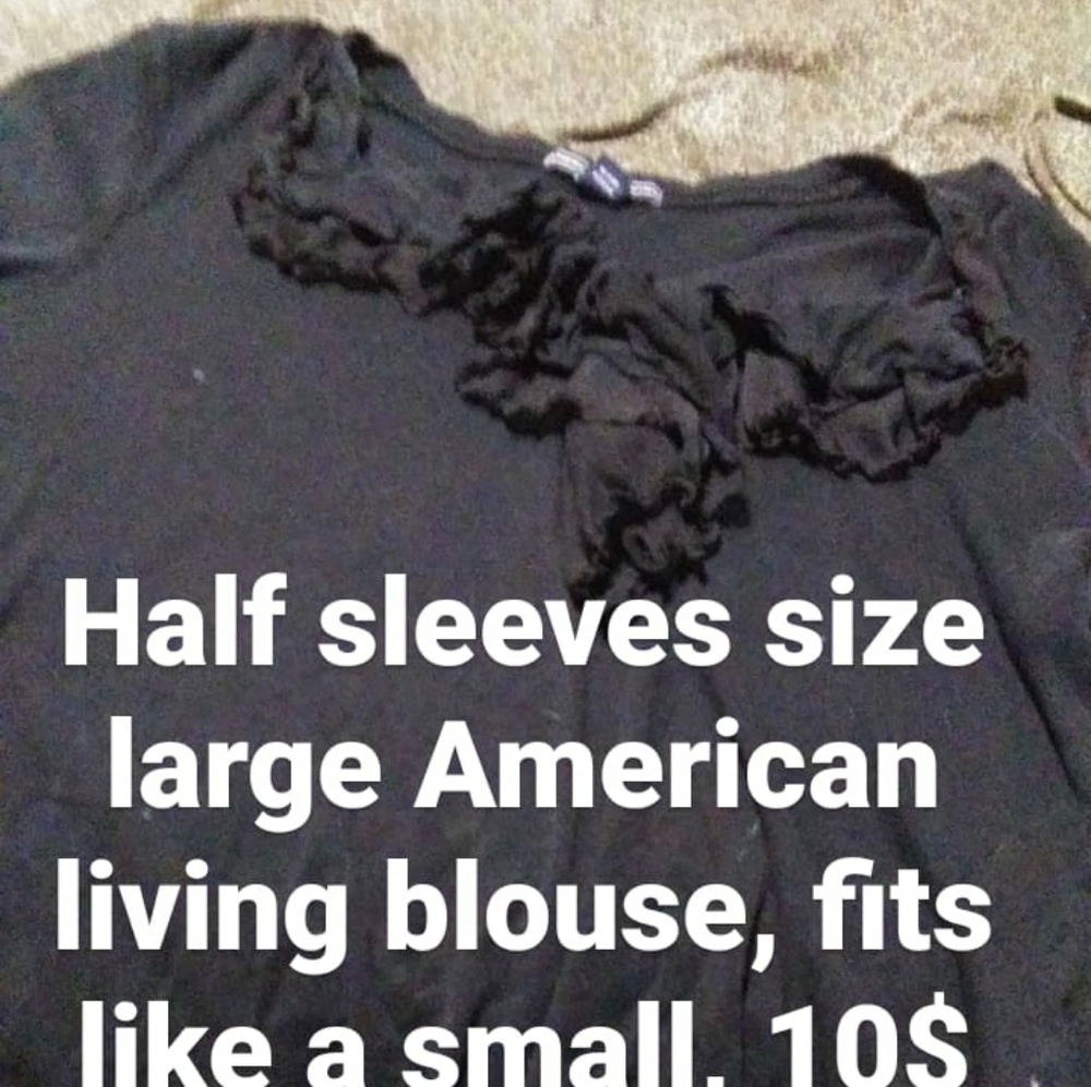 American Living women's blouse